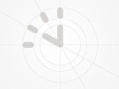 VERI suggestion branding clock corporate design fin tech grid icon identity logo speed symbol time typography
