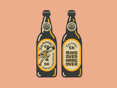 Nutty5k 5k ale arkansas beer bomber bottle craft beer fayetteville running