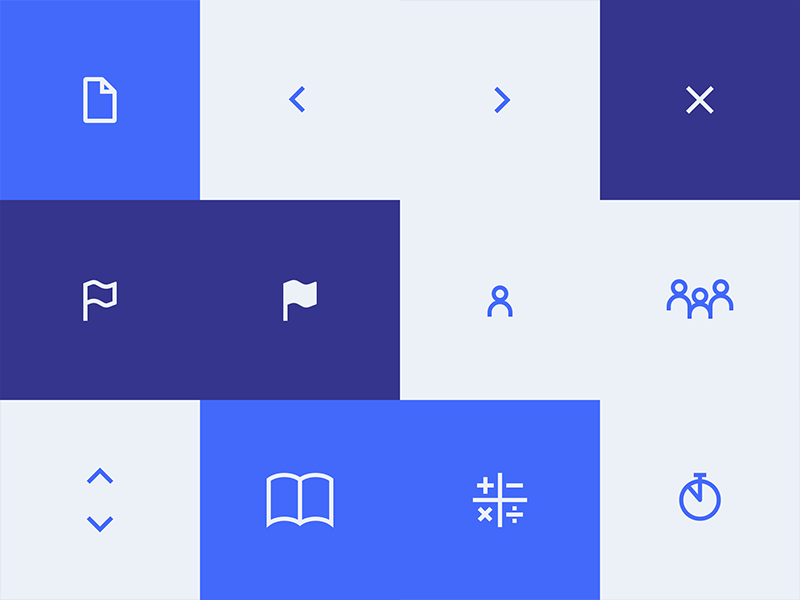 Educational Icon Set