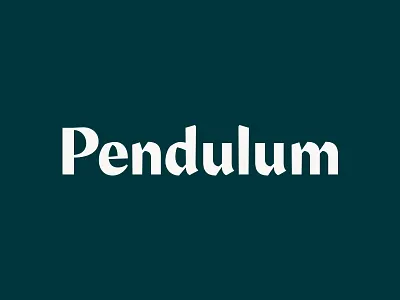 Pendulum Wip brand identity design branding logo logotype wip