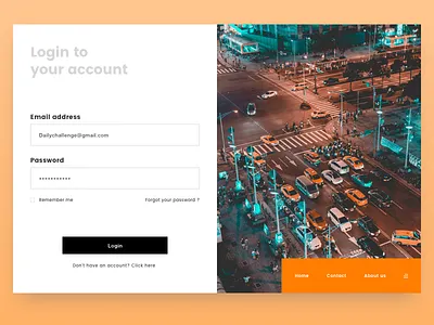 Login Form experiment form login sign in sign up sketch ui