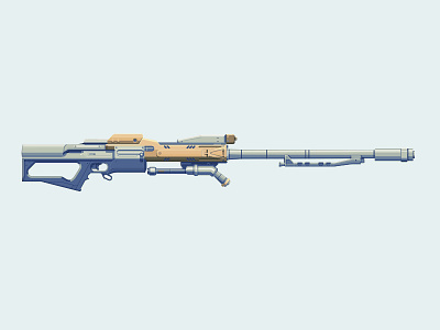 Destiny Sniper Rifle destiny gun illustration rifle sniper video games weapon