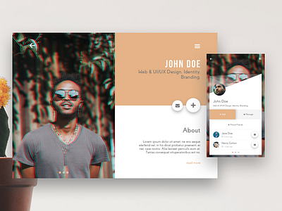 Profile Page UI adobe illustrator adobe photoshop app graphic design illustration sketch ui ux web web design