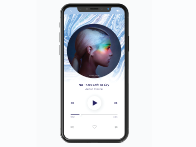 Daily UI 009 daily ui daily ui 009 daily ui challenge design graphic design marble music music app music player ui