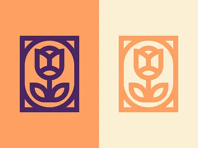 Tulip branding design figma icon illustration logo mark minimal simple tulip