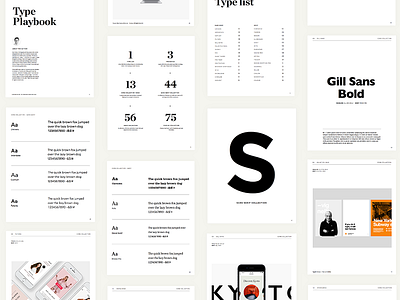 Type Playbook ebook typography