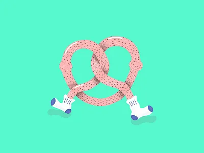 Pretzel Legs feet german knot legs pretzel socks twisted yoga