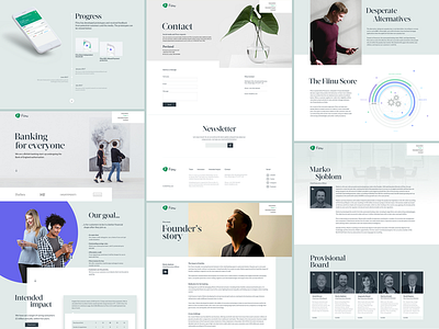 Fiinu Bank banking british clean detail fintech london minimal simplified startup ui uk website