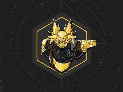 Destiny / Fallen black and gold bungie destiny destiny the game guardian illustration photoshop playstation ps4