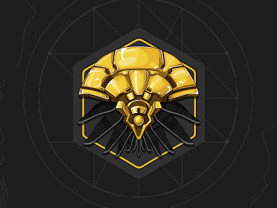 Destiny / Vex black and gold bungie destiny destiny the game guardian illustration photoshop playstation ps4