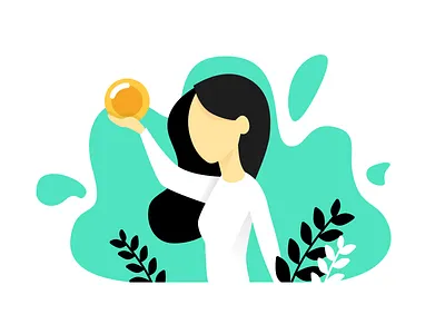 Got coin? 💸 abstarct coin colour girl money plant splash