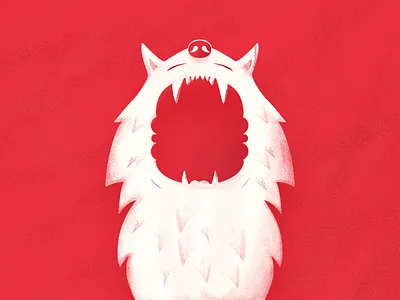 As hungry as a wolf 🍔🐺 animal grain hamburger proverb texture wolf