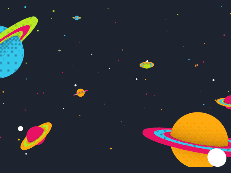 Space Event animation cinema 4d cinema 4d lite planets shooting star space universe