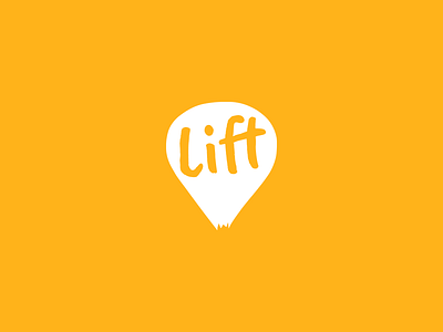 Hot Air Balloon - Daily Logo Challenge Day 02 daily logo challenge hot air balloon logo monogram orange