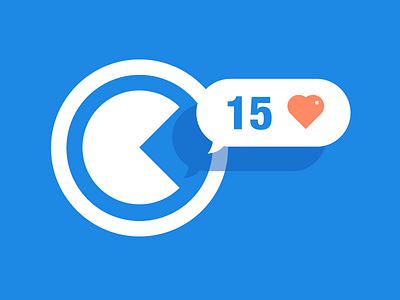 We are 15 communication digital graphic icons material design social works