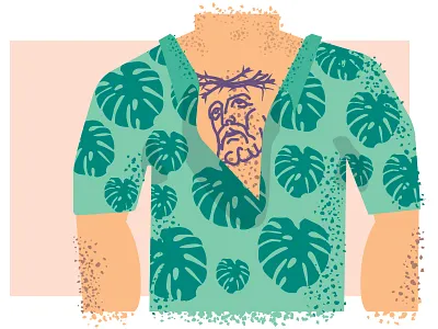 Tattoo drawing floral print illustration illustrator prison tattoo summer tattoo vector