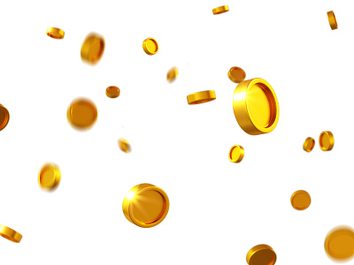 Coins Pattern 3d coin coins corona gold render simple white