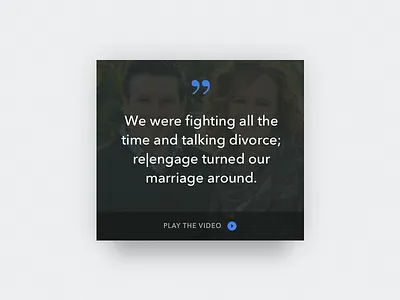 Quote Card card church design quote spacetime testimonial ui video watermark