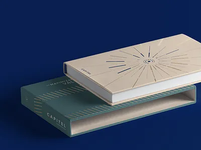 Capitel Branding books branding circle color fun lines logo shape symbol system