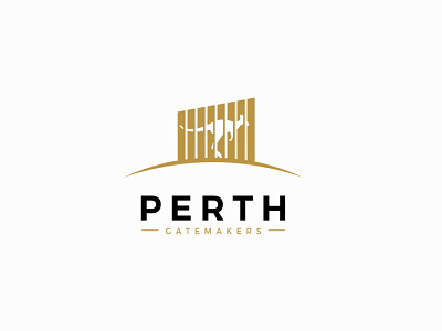 Perth Gatemaker australia dribbble gatemaker idea logo