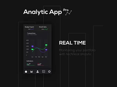 Analytic App Pro ui design ux designer
