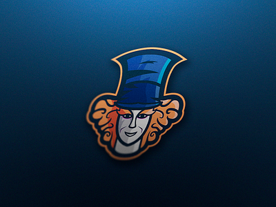 Mad hatter Mascot Logo concept creative esports esports logo hat illustration inspiration logo mad hatter mascot logo