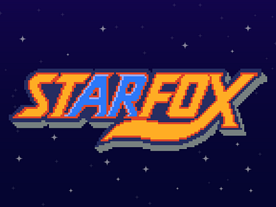 Starfux ARR 8 bit starfox vintage