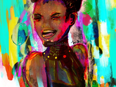 Shuri black panther comics fanart illustration marvel shuri