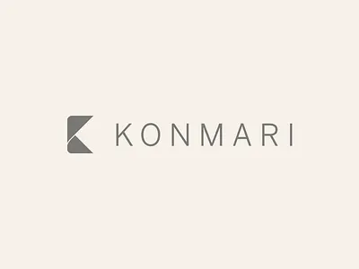 Logo Work branding identity konmari logo logotype