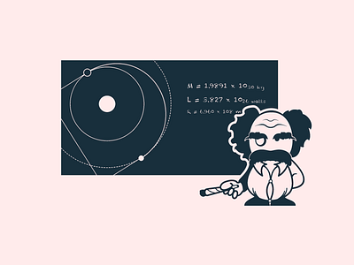 Watson character illustration scientist vector