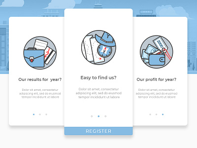 Block app beautiful design home illustration preview social ui ux web website
