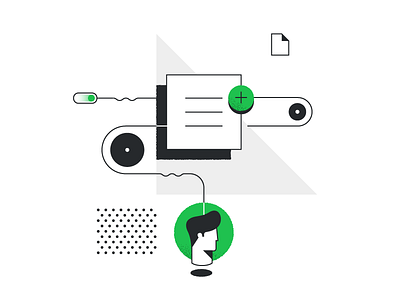 Fancy Flow for Pipedrive flow green illustration lines pipedrive practice