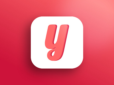 Y design font gradient graphic icon imagery palette shadow typography ui