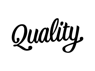 Quality lettering quality