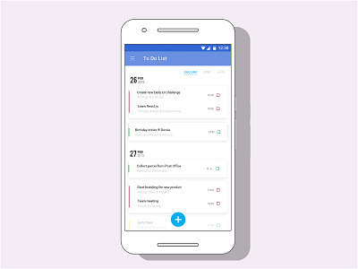 Daily UI Challenge 042 - To Do List app design daily ui daily ui challenge graphic design to do list ui ux web design