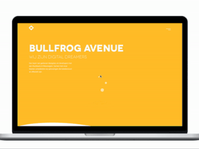 Frog pond animation design framer frog prototype visual