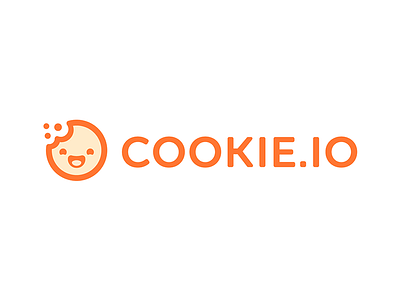 cookie.io aiste brand designer cookie crumble monogram geometric design colorful gradient geometric design modern minimal startup orange desert mark tieatie branding studio unique branding color