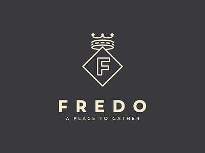 FREDO branding food icon identity logo restaurant