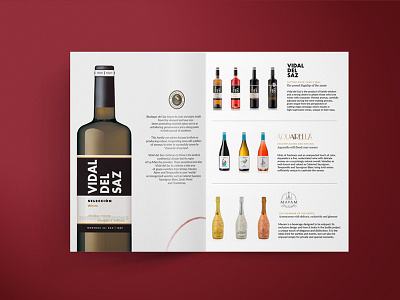 Quixote Vinum Catalog Design business business logo distribution food foodie logo miami spain vintage wine wine brand wine logo