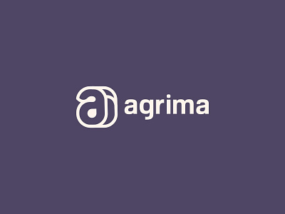 Agrimainfotech Logo ai branding colours concepts design flat infotech logo