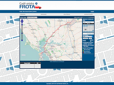 Cade Minha Frota 3 auto cars design gps interface location