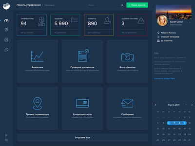 Dashboard for banking admin banking dashboard sberbank terminator