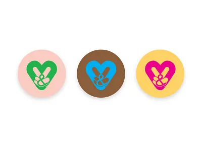 peace & love ampersand fingers heart icon logo love peace peace sign