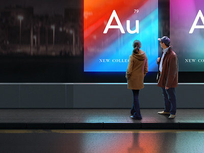 Illustration for landing page 3d 4d cinema collage fake manipulation object photobash photoshop reflection retouche smart