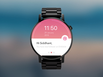 Watch UI Design ui ux