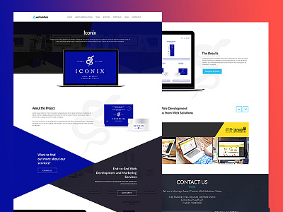 Portfolio detail page app branding design detail page flat login mockup photoshop portfolio ux