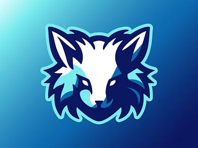 Arctic Fox Mascot Logo design esports illustration logo mascot