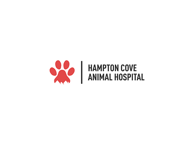 Thirty Logos #19 - Hampton Cove (Animal Hospital) brand branding challenge design graphic logo logofolio logos thirty