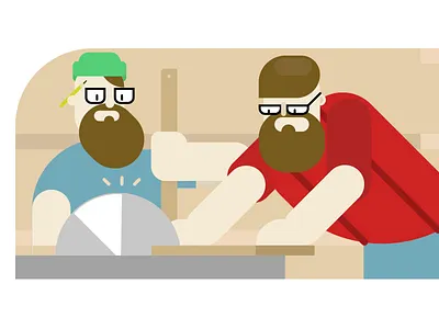 VivifyScrum EDU Illustration woodwork characters funny hipster illustration minimalism saw simple wood wood cutting