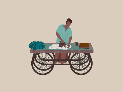 Road Side Story flat design graphic design illustration ui uiux ux